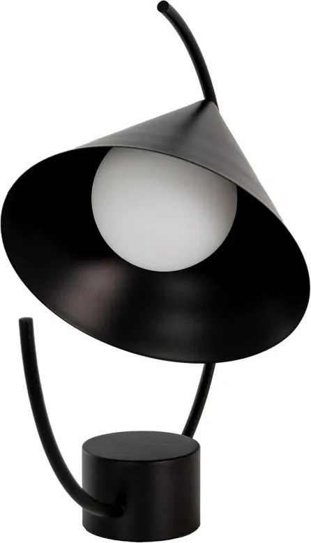 Lampa de masa din otel negru Contemporary