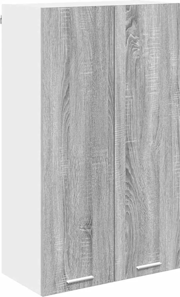 vidaXL Dulap suspendat Gri Sonoma 60 x 31 x 100 cm Lemn compozit