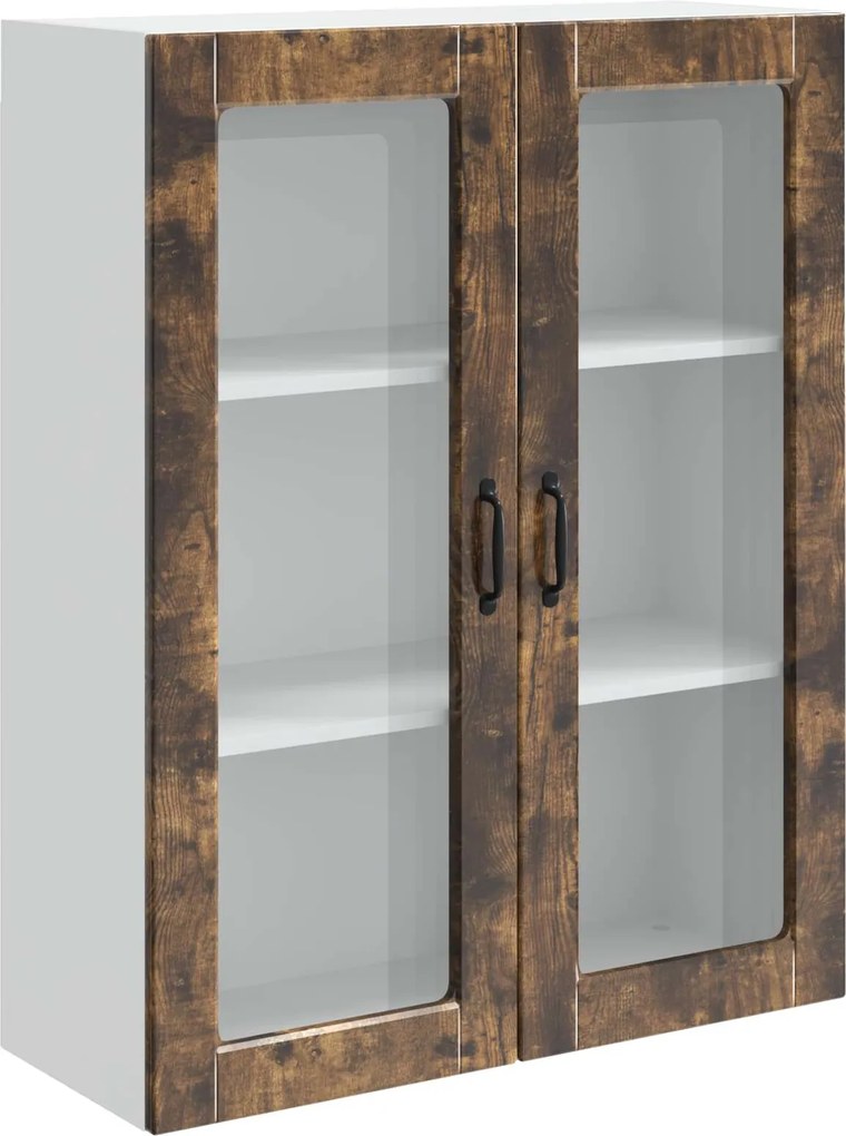 vidaXL Dulap de bucătărie Kalmar Stejar fumuriu 80 x 31 x 100 cm