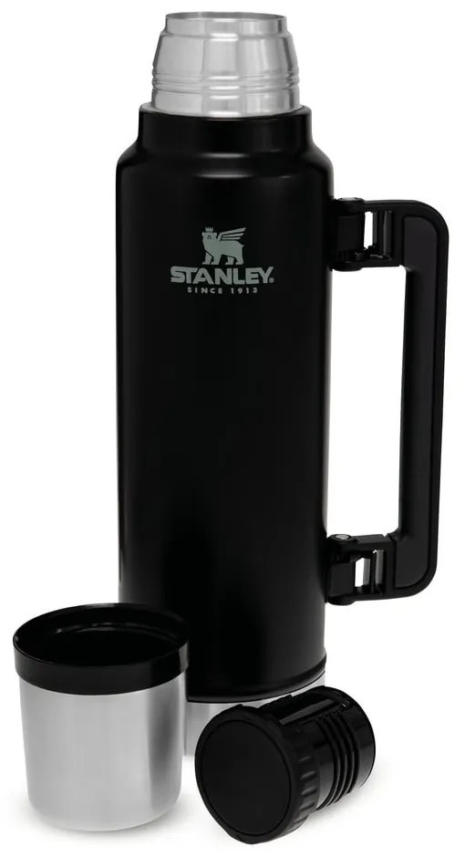 Termos cu cană negru 1,4 l – Stanley