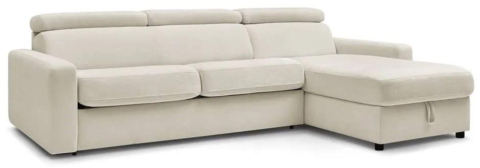 Colțar crem extensibil (cu colț variabil) Monaco – Bobochic Paris