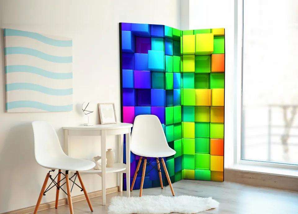 Paravan - Colourful Cubes [Room Dividers]