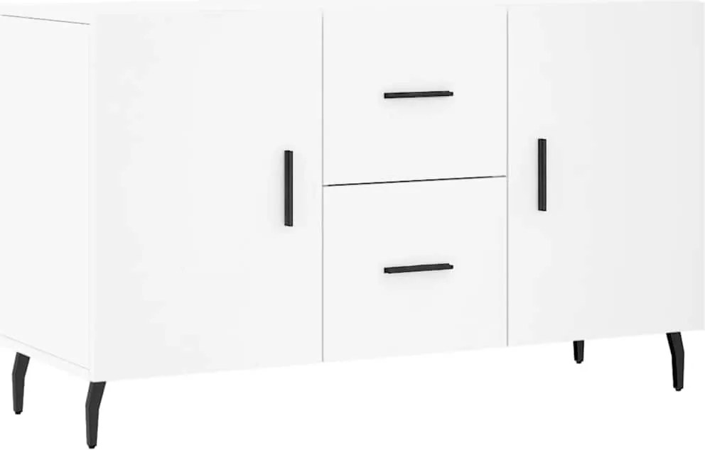 vidaXL Dulap, alb, 100x36x60 cm, lemn compozit