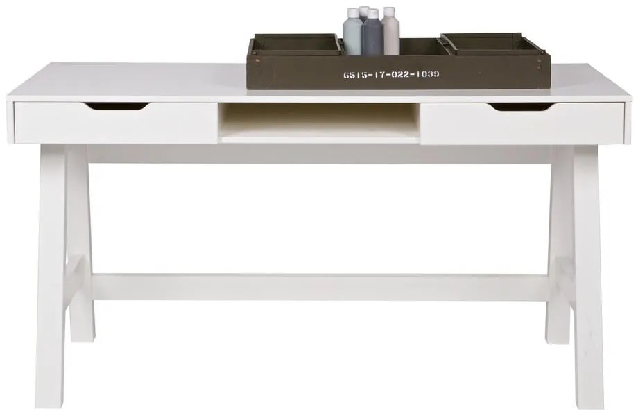 Birou WOOOD Nikki, alb