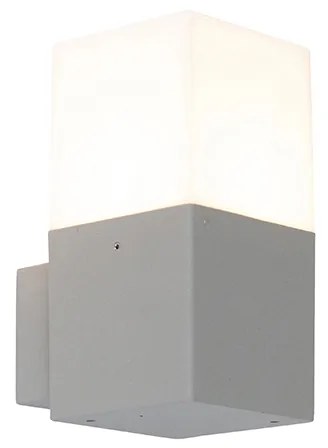 Lampă de perete exterioară modernă gri IP44 - Danemarca