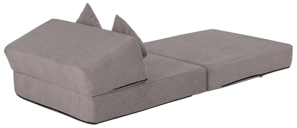 Scaun pliant/saltea PELOS, gri