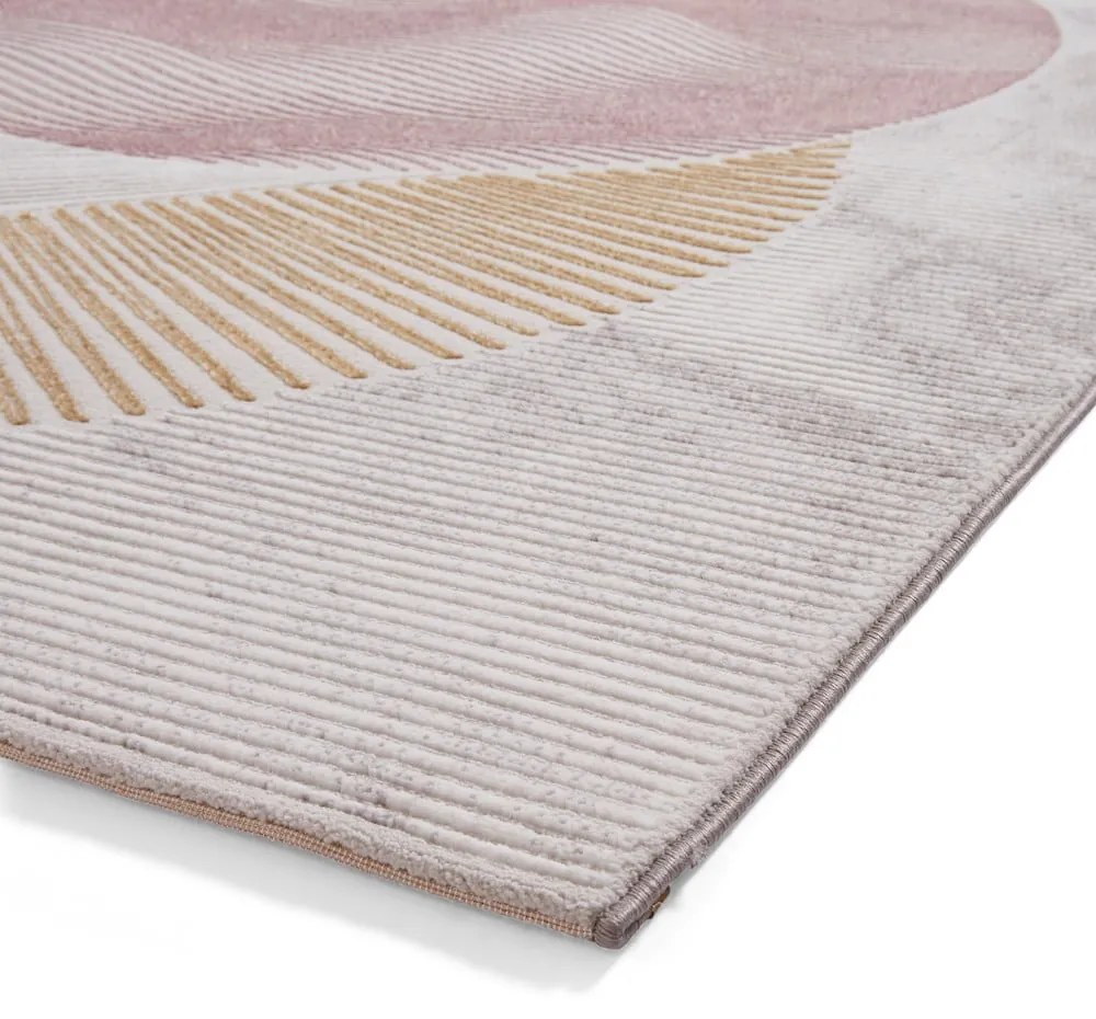 Covor albastru deschis/roz deschis 160x230 cm Creation – Think Rugs