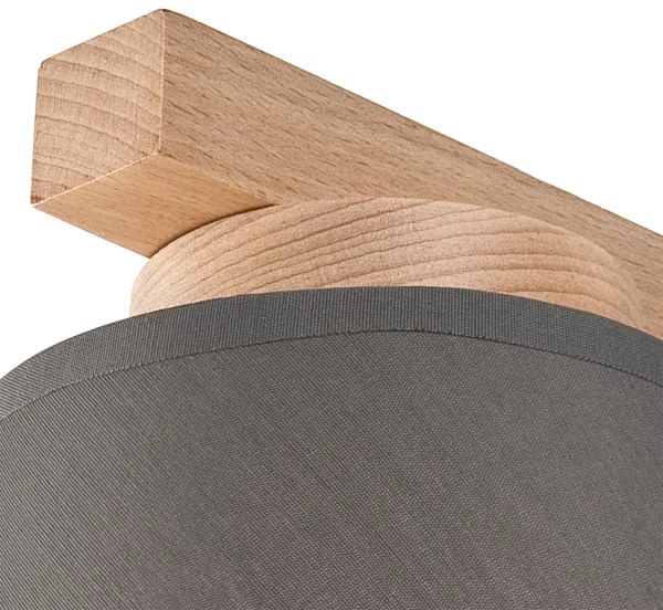 Aplica de perete ELLIE 1xE27/60W/230V gri