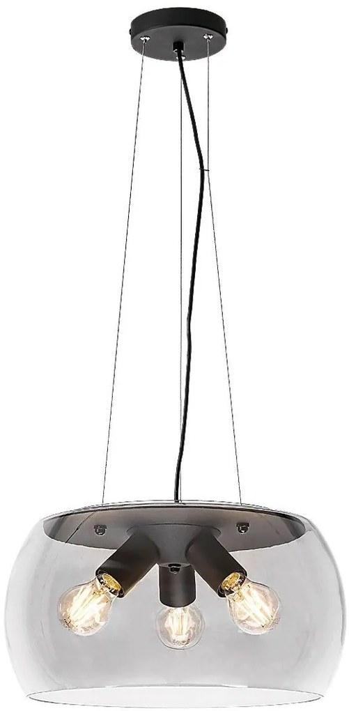 Pendul design modern Ursula negru 40cm