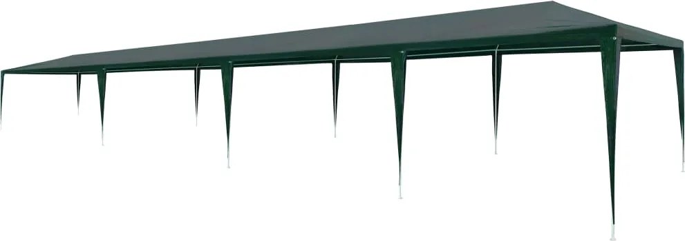 vidaXL Cort de petrecere, verde, 3 x 12 m, PE