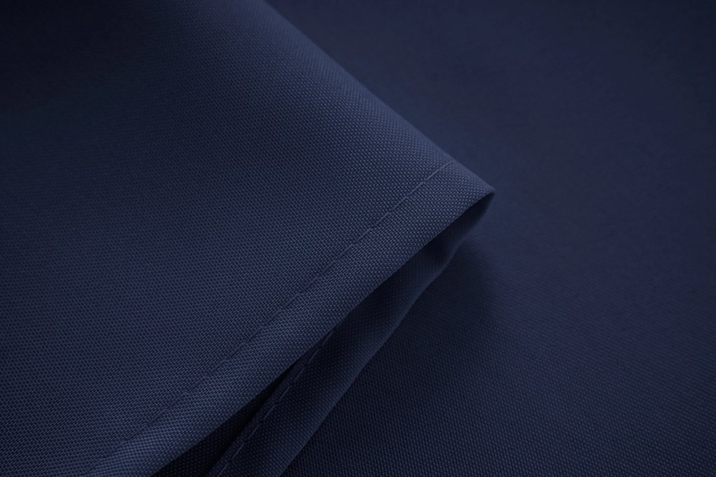 Draperie albastru inchis OXFORD 140x250 cm Agatat: Inele metalice