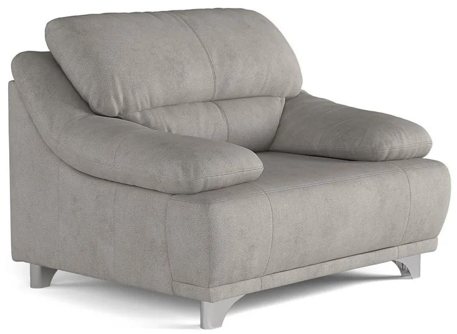 Fotoliu RIMINI gri deschis