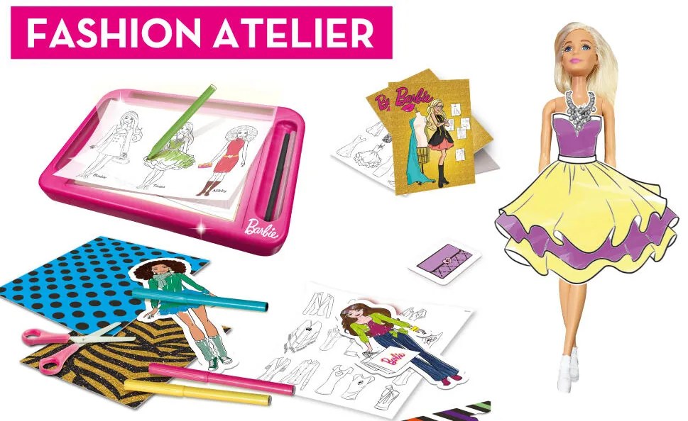 ATELIER DE MODA - BARBIE - LISCIANI (L88645)