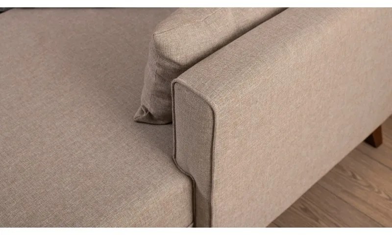 Canapea Tip Coltar Tapitat cu Taburet Bella Corner Sofa Right 2 -