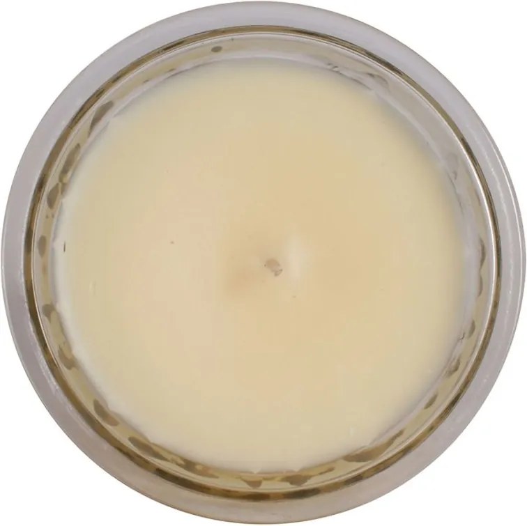 Lumânare parfumată în pahar de sticlă, D12xH8 cm, Crème Brûlée – Bougie Gourmande