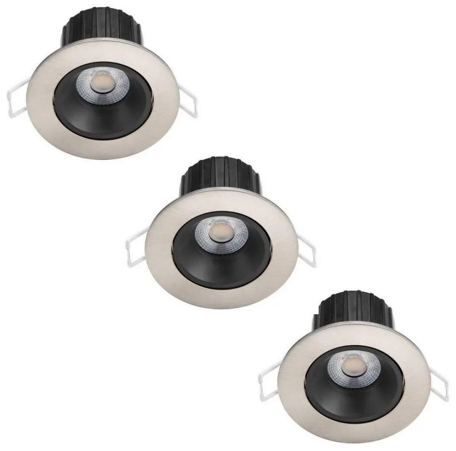 SET 3x corp de iluminat LED dimabil pentru baie Philips ABROSA LED/9W/230V IP44