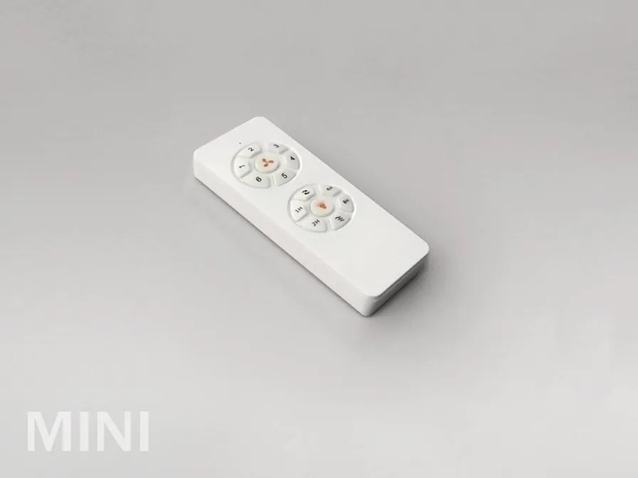 Lustra LED cu Ventilator si telecomanda Siroco D-132cm negru/nuc