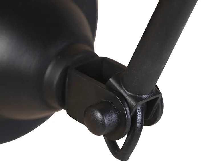 Lampă de perete inteligentă neagră reglabilă cu WiFi A60 - Wye