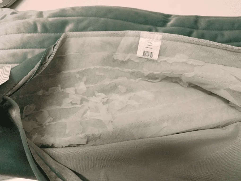 OFERTA Husa decorativa pentru perna SAMLA 40x60 cm, mentol II.calitate