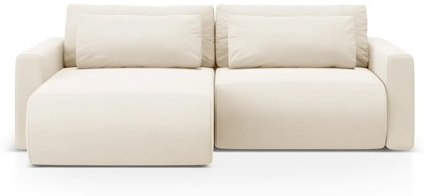 Coltar extensibil Belfast 3 locuri catifea L240 cm