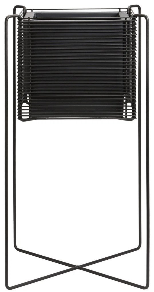 Ghiveci quadrat cu auto-irrigare, châch, ZEN, mai multe variante- Hobby Flower Culoare: duce