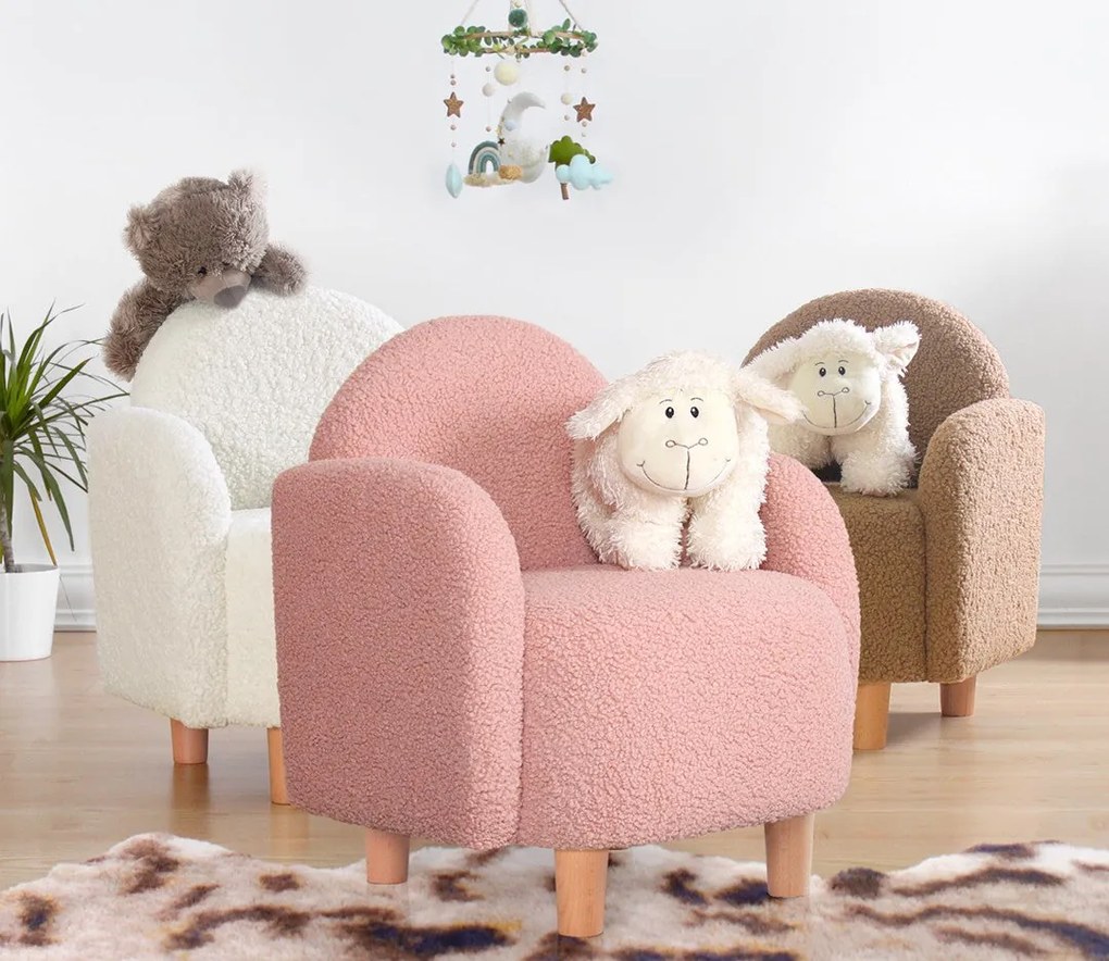 Scaun pentru copii Moylo - Pink