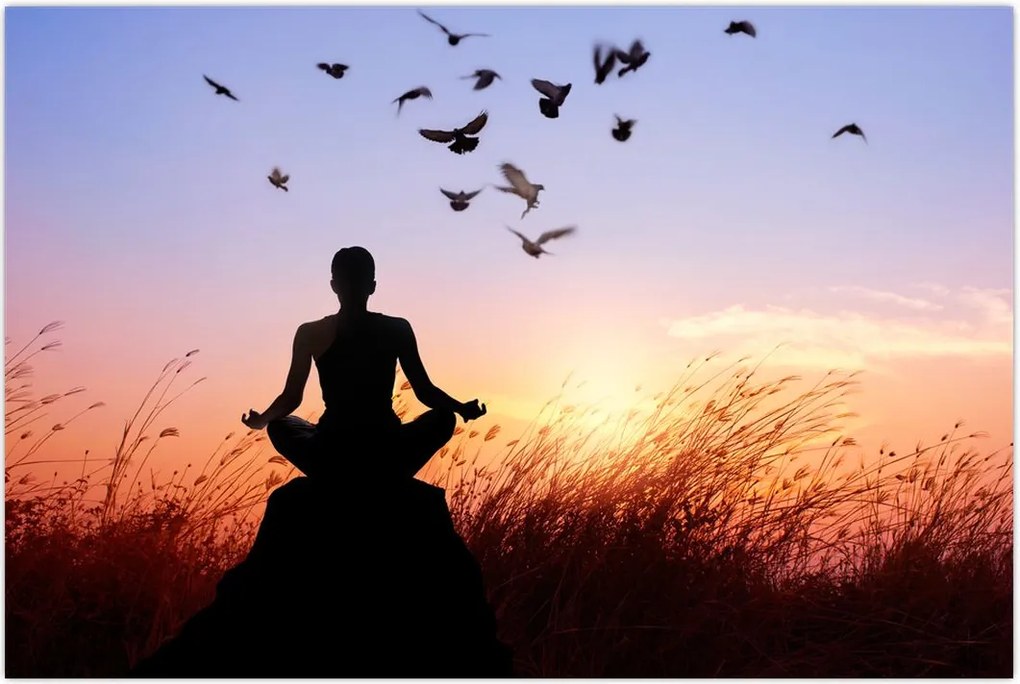 Tablou - Meditații (90x60 cm)