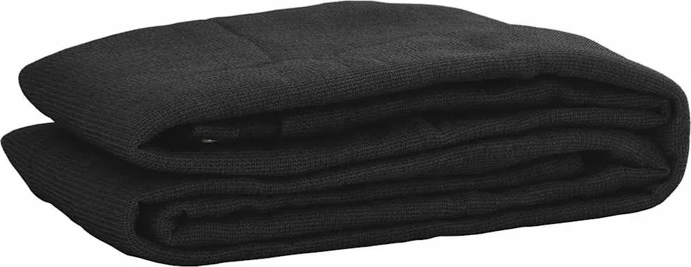 vidaXL Plasă de container, negru, 3,5 x 5 m, HDPE