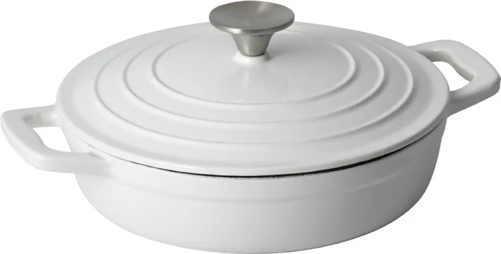 Set oale de fonta 7 piese XANTEN CARL SCHMIDT SOHN 098405, alb, compatibil toate tipurile de plite