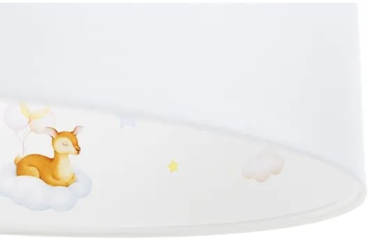 Lustră pe cablu pentru copii SWEET DREAMS 1xE27/60W/230V d. 30 cm