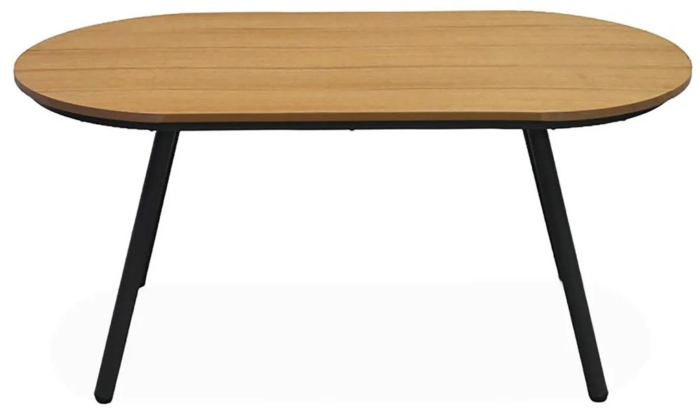 Set mobilier de grădină Artefactos (natural + gri deschis) (pentru 4 persoane). 1121231