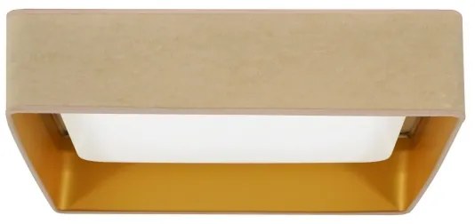 Brilagi - Plafonieră LED VELVET SQUARE LED/24W/230V bej