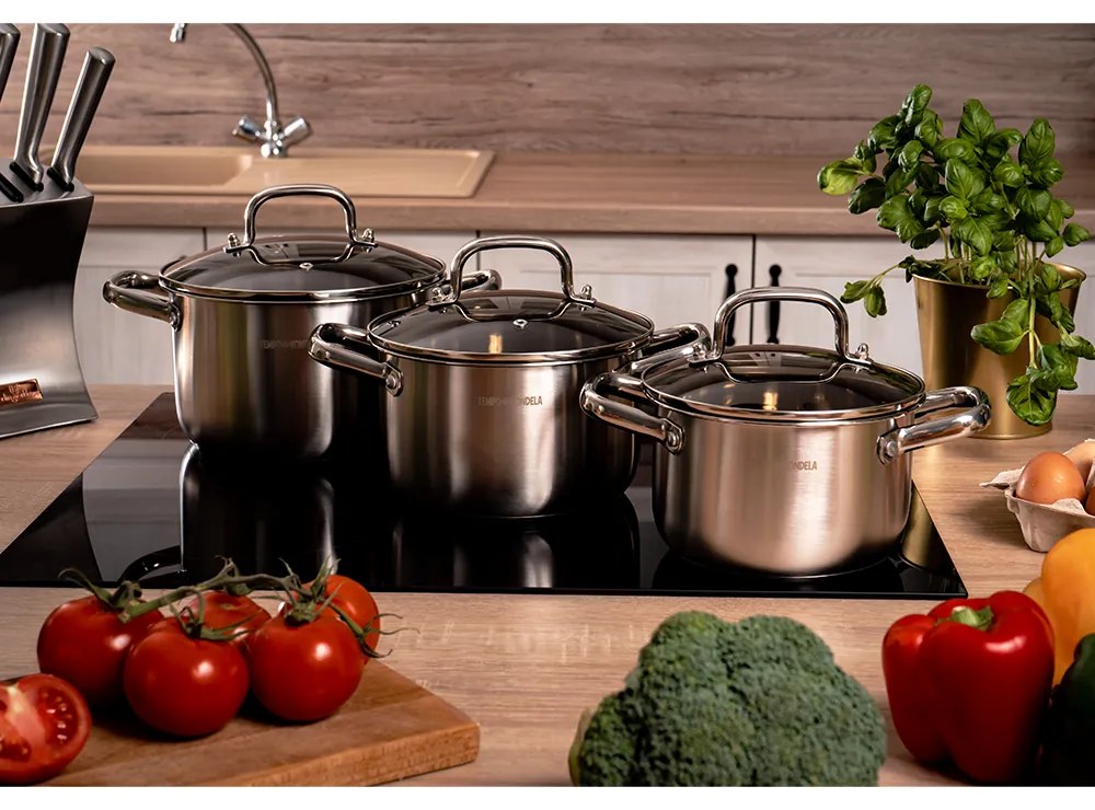 Set oale 6 piese, inox, MARDEN