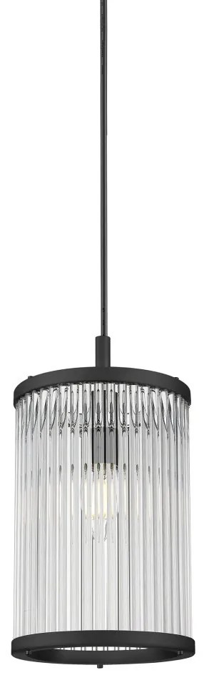 Lustra, Pendul elegant design modern SERGIO negru mat