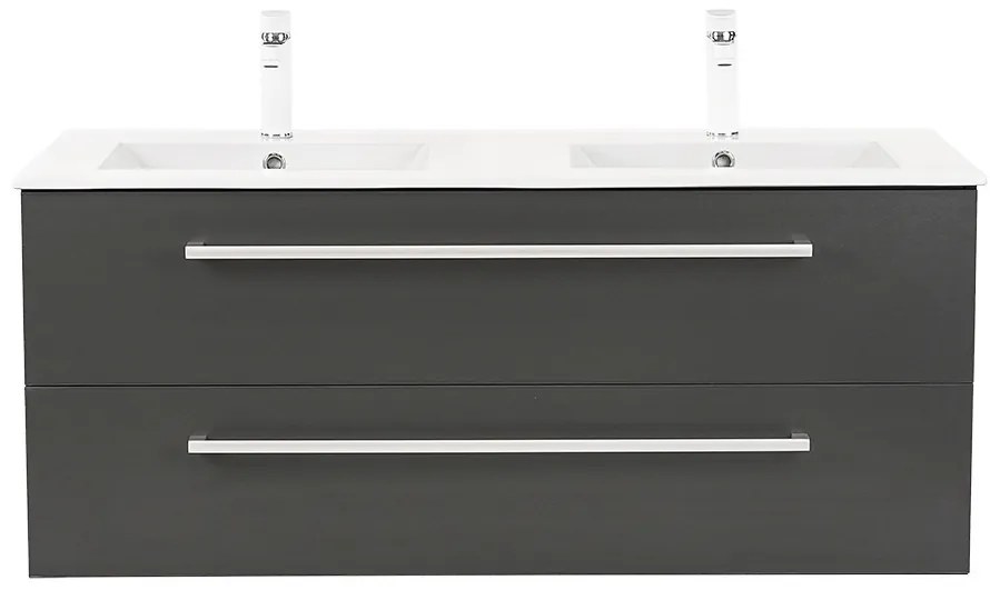 Dulap inferior Vario Clam 120 cu lavoar antracit-antracit