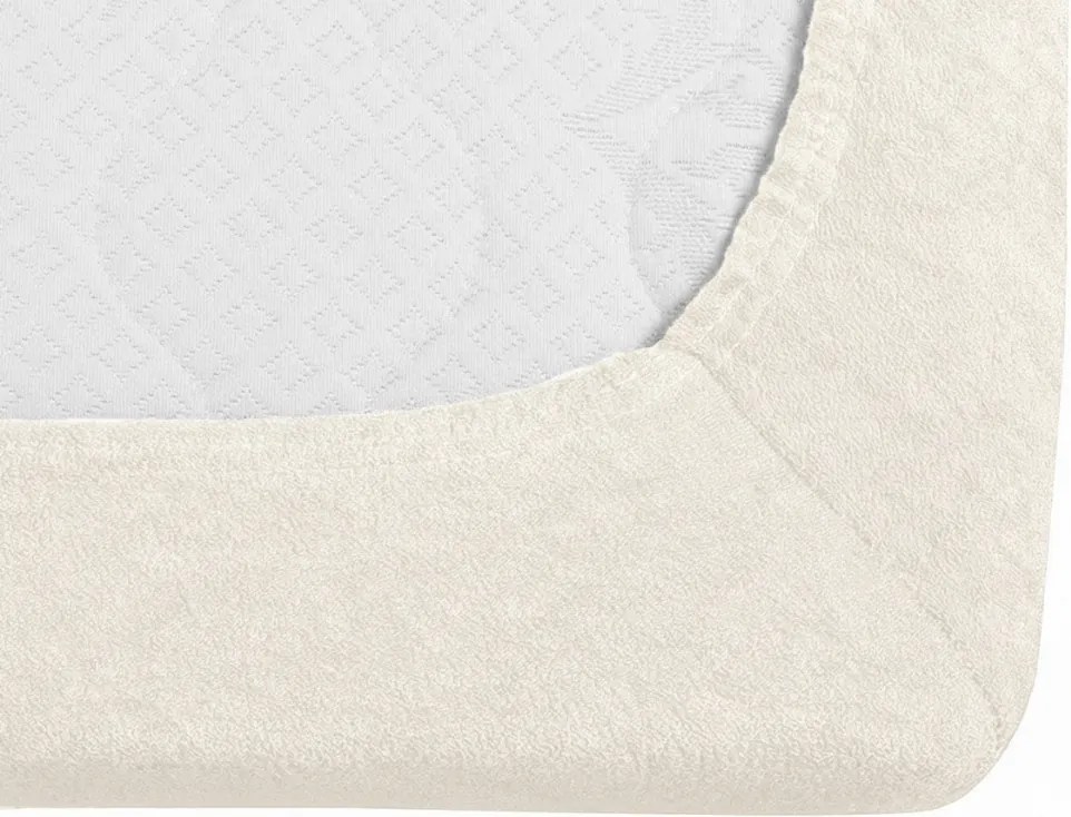 Cearsaf frote EXCLUSIVE crem deschis 180 x 200 cm