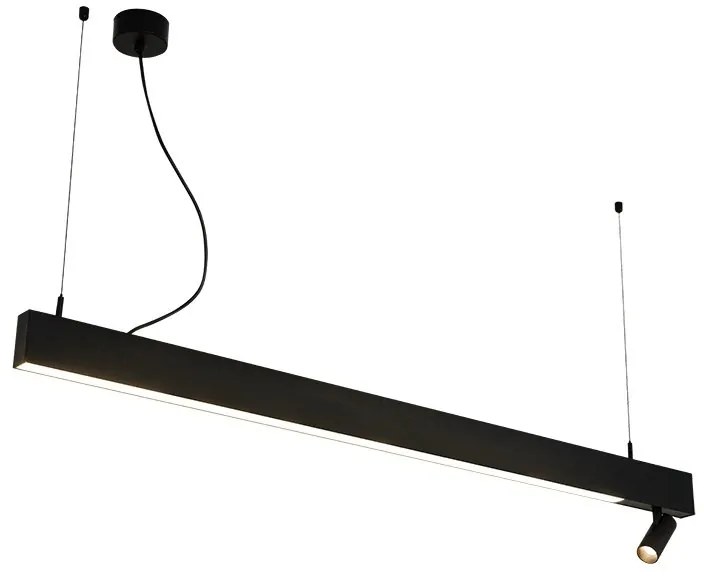 Lustra LED suspendata design liniar Lynton 7+32W