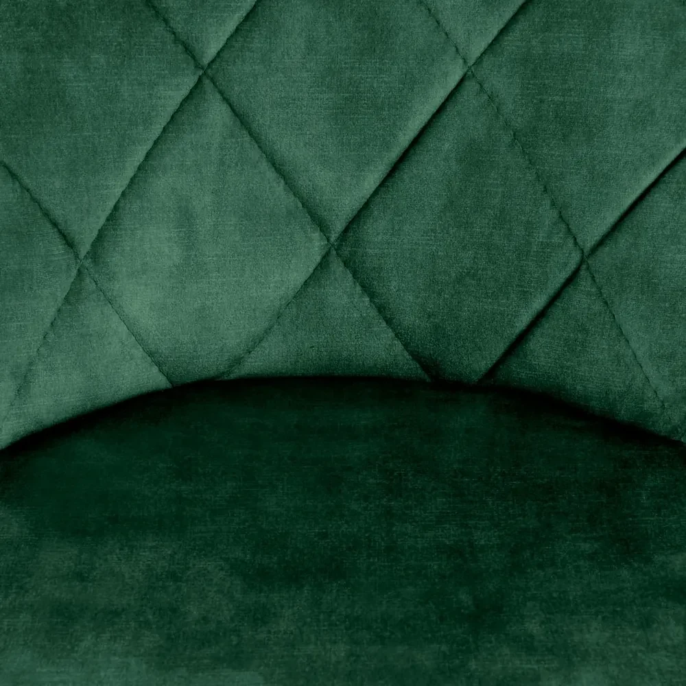 Scaun de bar Archer, verde/negru