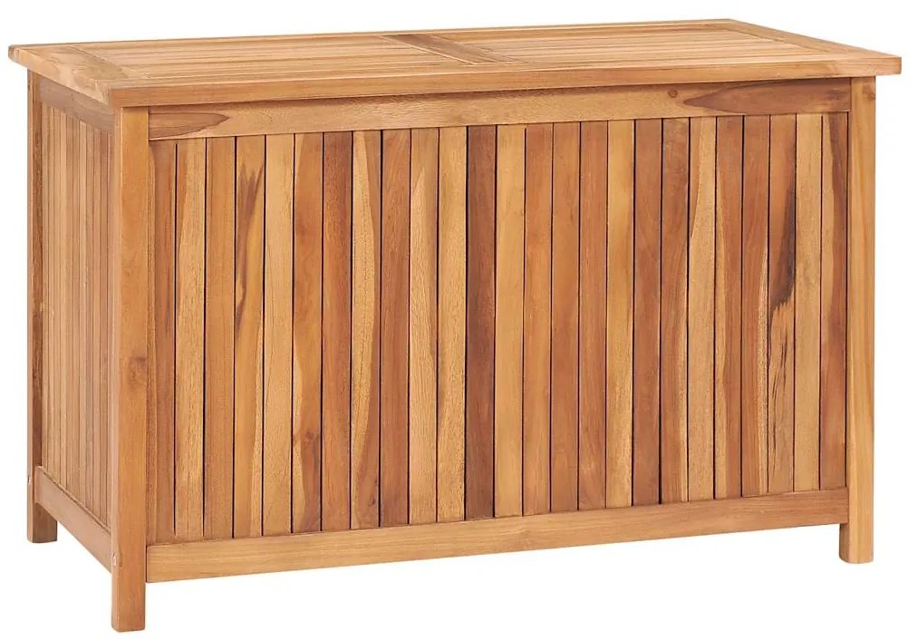 vidaXL Ladă de depozitare grădină, 90x50x58 cm, lemn masiv de tec