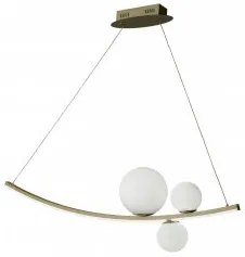 Suspensie moderna LED SMD 48W SO.ATLALENA/ORO