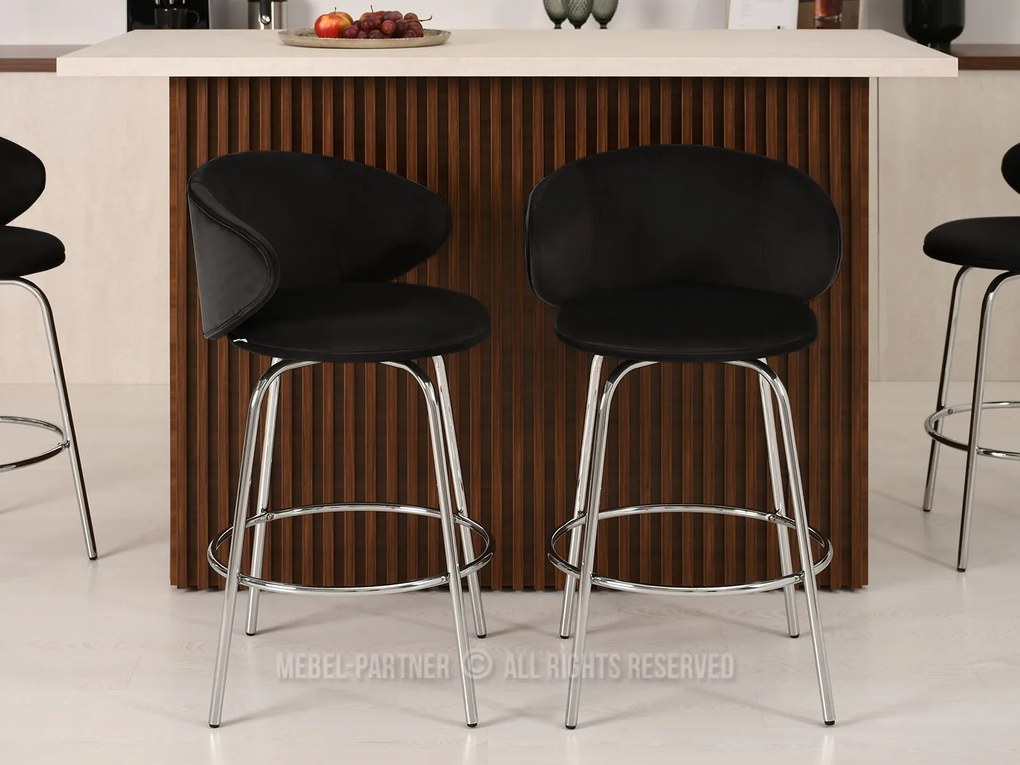 Scaun Jared (negru + auriu). 1110706