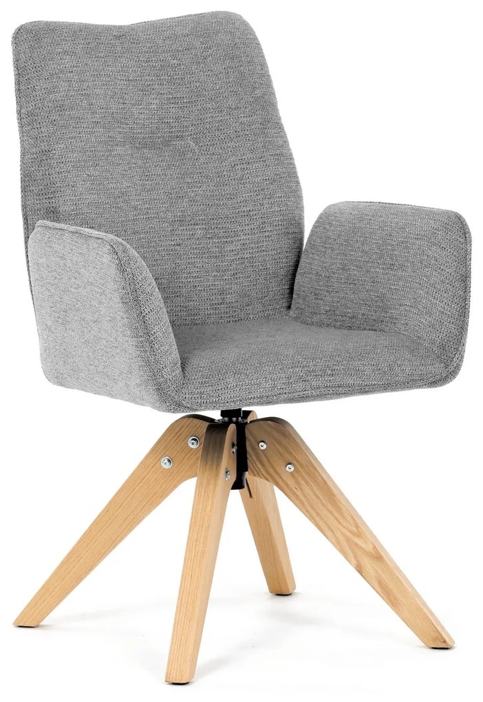 Scaun de sufragerie DCH-C2148 SIL2 cu materialimpermeabil