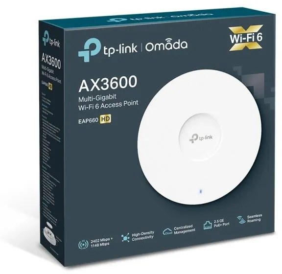 TPLINK AP DUAL-B CEILING MOUNT EAP660 HD