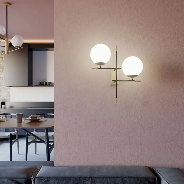 Aplică ESSENTIAL 2xE14/28W/230V Redo 01-2947