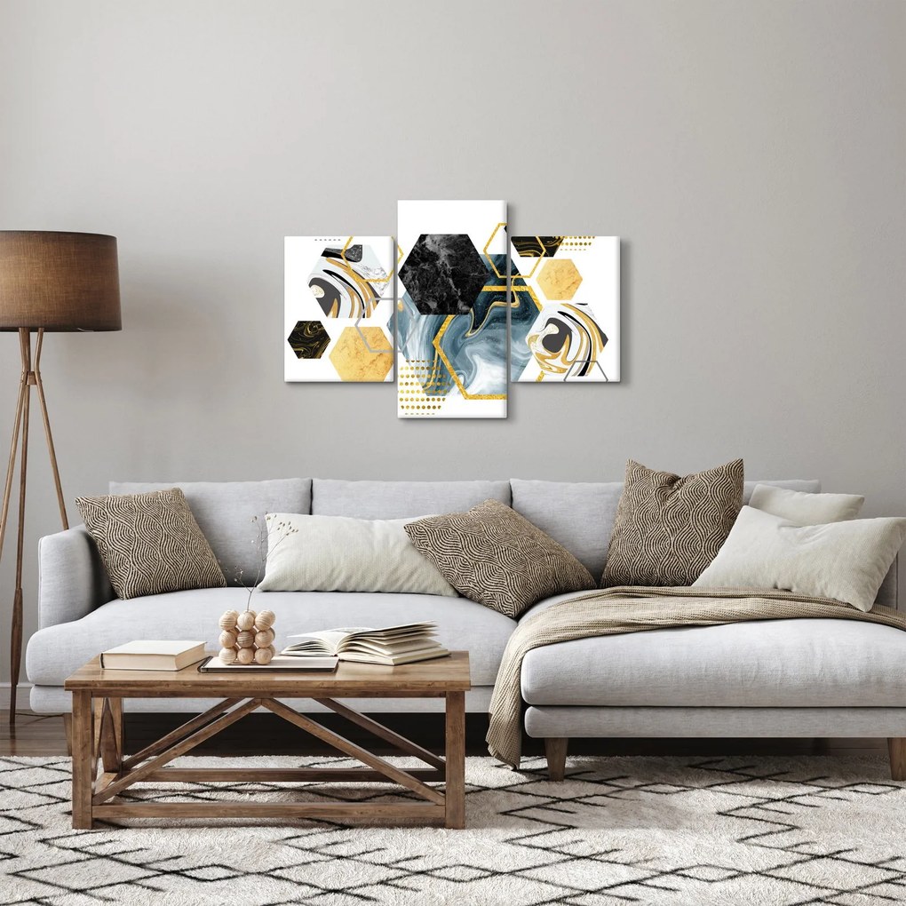 Tablou - Poligon (90x60 cm)