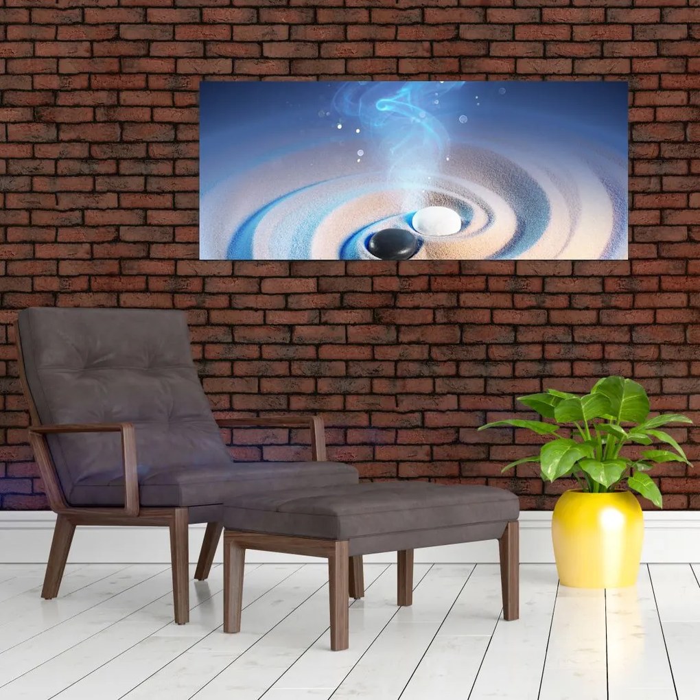 Tablou - Yin-yangul eteric (120x50 cm)