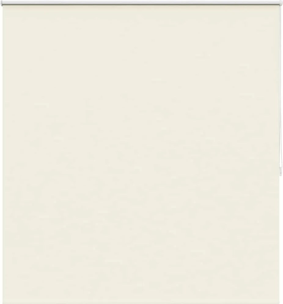 vidaXL Jaluzea opacă 164,4x175 cm Lățime material 160 cm alb-gălbui