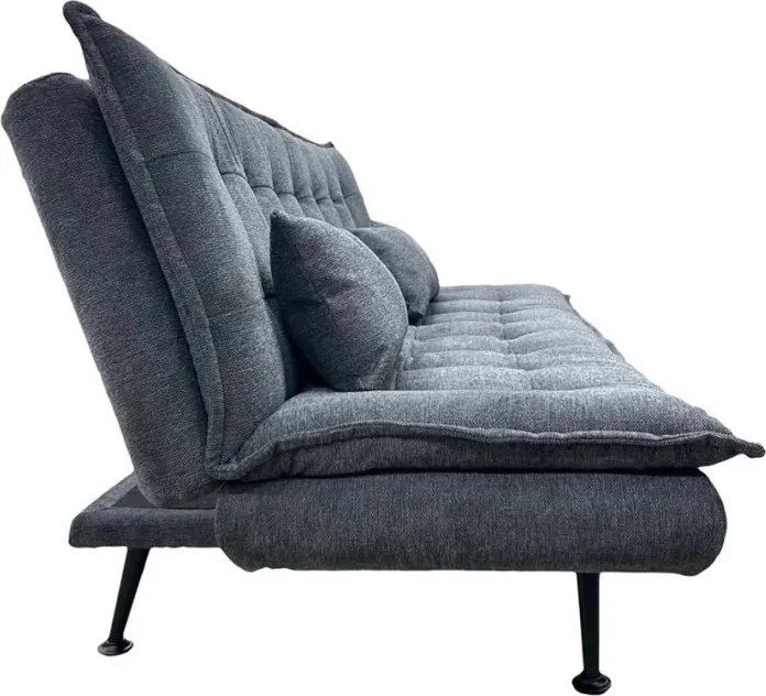 Canapea extensibila, Tesatura gri texturat JAZZ 195cm