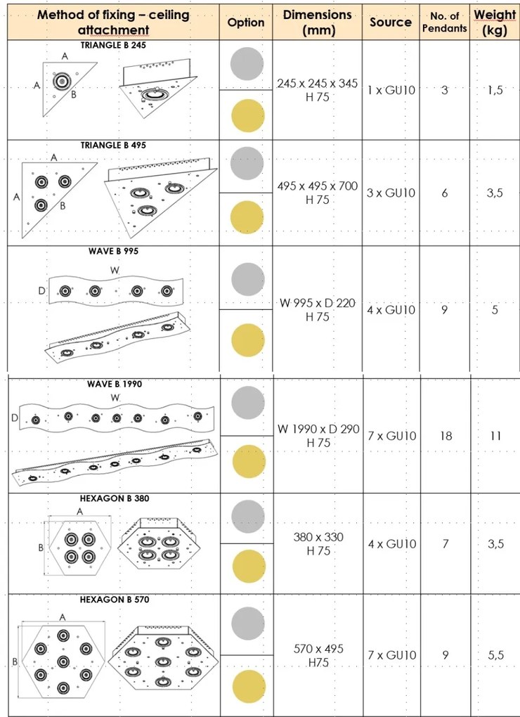 Element decorativ suspendat design frunze care cad din tavan MONSTERA DELICIOSA medium