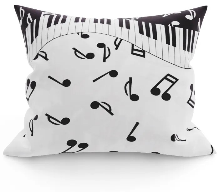 Perna decorativa Pian neagra